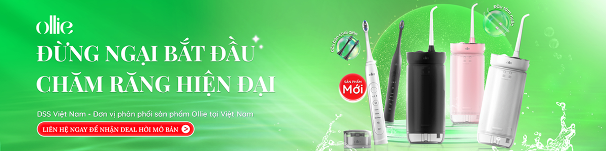Banner ra mắt sản phẩm mới Ollie